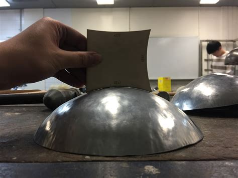 sheet metal bowl|steel bowl hammer form.